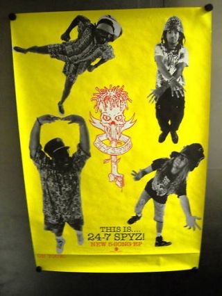 24 - 7 Spyz Large Rare 1991 Promo Poster In