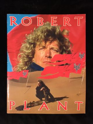 Robert Plant - Now And Zen Tour - Concert Program Book - 1988