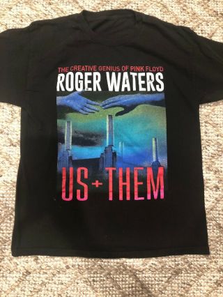 Roger Waters Pink Floyd Us,  Them 2017 Concert Tour T - Shirt Men 