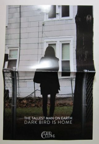 The Tallest Man On Earth Dark Bird Is Home Promo Poster Wild Hunt Shallow Grave