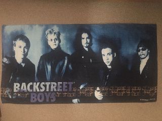 Backstreet Boys " Black & Blue " 2000 Beach Towel - Rare