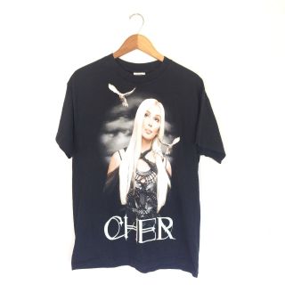 Cher Living Proof 2003 Farewell Tour Concert T - Shirt Black Size Large Women 