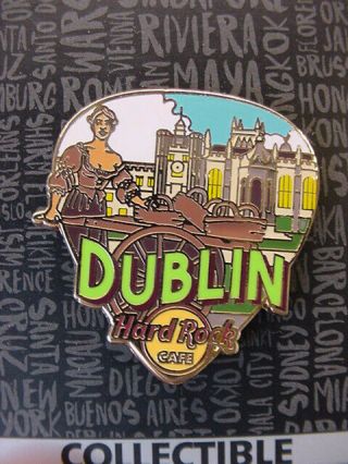 Hard Rock Cafe Dublin Core Greeting Series Pin Card