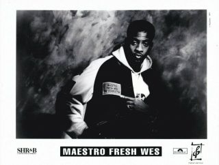 Maestro Fresh Wes Hip - Hop Press Photo