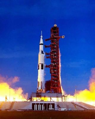 Apollo 15 Launch 8x10 Photo Print 0090071117