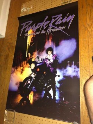 Prince - Purple Rain (UK Import Color Poster,  REISSUE) Awesome quality 24x36 4