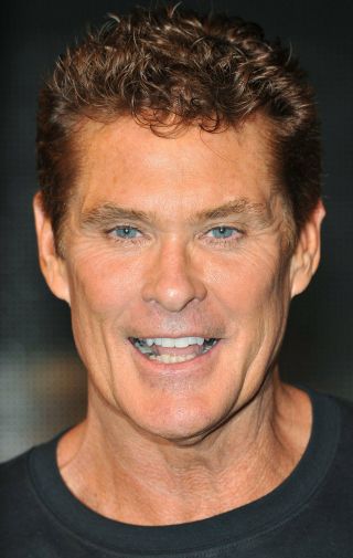 David Hasselhoff With Mouth Open 8x10 Photo Print