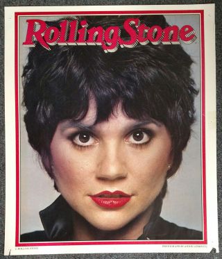Linda Ronstadt Rolling Stone Cover 23 X 19 Promo Poster Annie Leibovitz