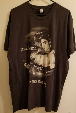 Madonna - " Like A Virgin " T - Shirt - Urban Outfitters - - Soft - Xl