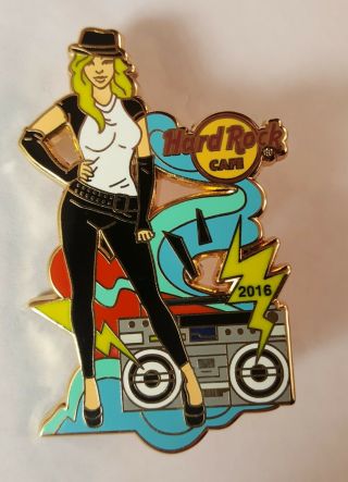 Hard Rock Cafe 2016 Online Sexy Boombox Girl Pin Limited Edition 1 Of 75 Hrc