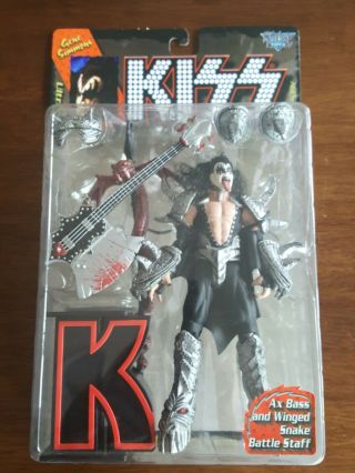 Gene Simmons Kiss Ultra - Action Figure 1997 By Mcfarlane Toys