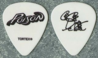 Poison 2012 Rock Of Ages Concert Tour Cc Deville Authentic Stage Guitar Pick