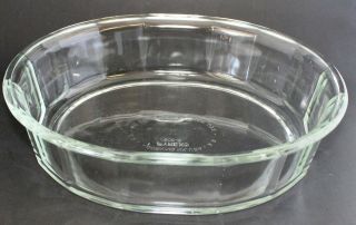 Pyrex Corning Ware Clear Glass Casserole Dish 806 - B 806b