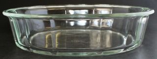 Pyrex Corning Ware Clear Glass Casserole Dish 806 - B 806B 2