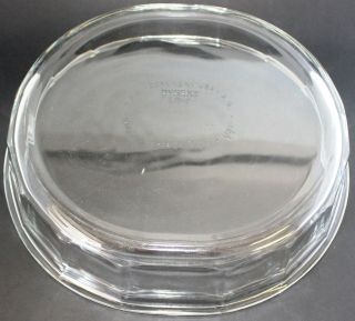 Pyrex Corning Ware Clear Glass Casserole Dish 806 - B 806B 5