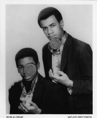 Bob & Gene Singer Press Publicity Promo 8x10 Music Photo Picture Blues R&b Soul