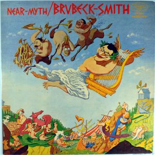 Dave Brubeck - Bill Smith - Near - Myth - Dg Red Vinyl,  Arnold Roth Art -