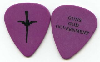 Marilyn Manson 2000 Guns God Tour Guitar Pick Twiggy Ramirez Custom Stage Pick