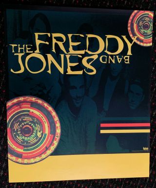 The Freddy Jones Band 22x26 Record Store Promo Poster Capricorn 1995