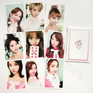 Twice Twicecoaster Lane 2 Knock Knock Official Photocard 9 Cards Set A