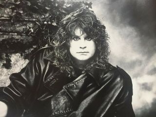 OZZY OSBOURNE 1988 NO REST FOR THE WICKED LG PROMO POSTER iron maiden motorhead 2