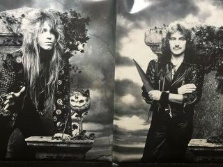 OZZY OSBOURNE 1988 NO REST FOR THE WICKED LG PROMO POSTER iron maiden motorhead 5