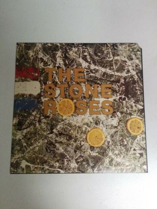 The Stone Roses Store Promo Poster Silvertone 1990 12 " X 12 " 2 Sided