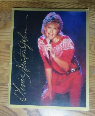 Olivia Newton John Tour Book 1982 Physical Concert Program - North America - Vguc