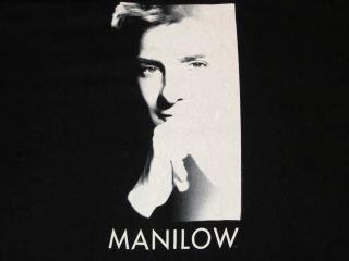Barry Manilow Here At The Mayflower Cd Tour Shirt Era Sings Sinatra Summer Of 78