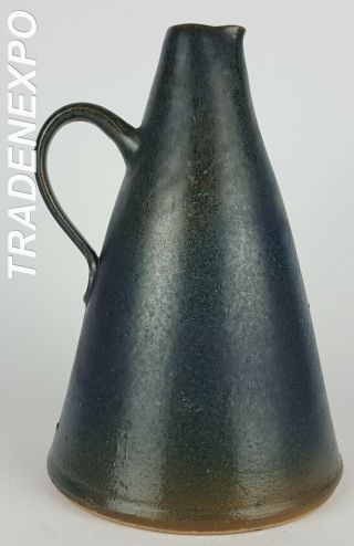 Vintage 1960 - 70s Studio Art Pottery Vase West German Pottery Fat Lava Era