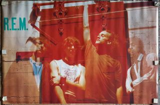 R.  E.  M.  Rem 1984 Poster / Approx 23 1/2 X36