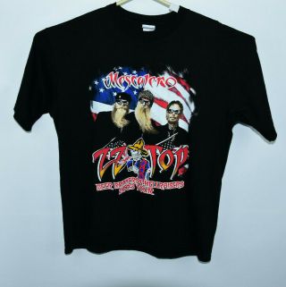 Zz Top 2003 Mescalero Beer Drinkers And Hell Raisers Tour T - Shirt Sz Xl 2 Sided