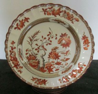 Copeland Spode England India Tree Pat Old Mark 10 1/4 " Dinner Plate (12 Avail)