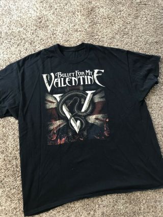Bullet For My Valentine Tour Rock Band T Shirt Xl
