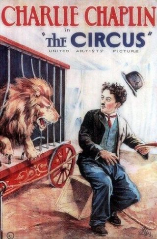 The Circus Movie Poster Charlie Chaplin Rare Vintage 2