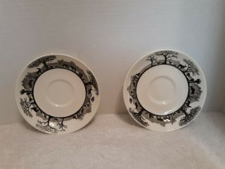 Wedgwood 2 Kruger National Park Cups and Saucers 2