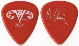 Van Halen 2004 Reunion Concert Tour Michael Anthony Collectible Band Guitar Pick