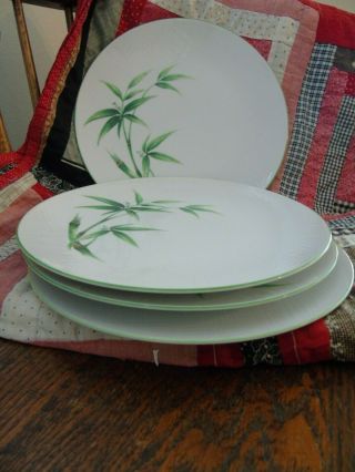 Vintage Craftsman China Dinner Plates 350 Orient 10 1/8 " Set Of 4 Vgc