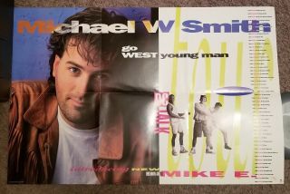 Michael W Smith - Dc Talk - Mike E - Tour Poster 1991 - 24 " X 36 "