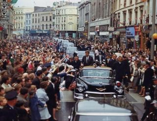 President John F Kennedy Visits Cork Ireland 8x10 Photo Print 3319 - Jfk