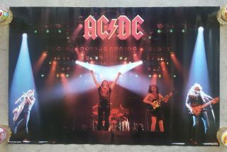 Vintage 1981 Ac/dc For Those About To Rock Poster