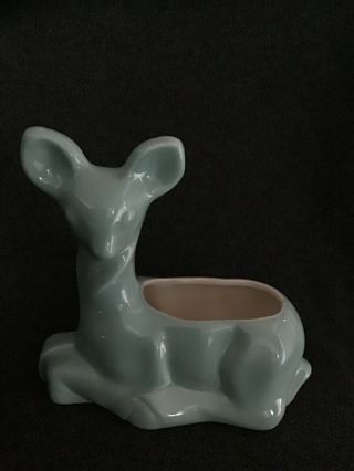 Vintage Red Wing Pottery Fawn Aqua/green 1338