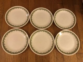 Corelle 8 1/2 " Crazy Daisy Spring Blossom Luncheon Plates Set Of 6