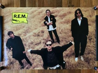 R.  E.  M.  Out Of Time Rare Promo Poster 1991