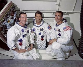 The Apollo 7 Prime Crew 8x10 Photo Print 1141071117