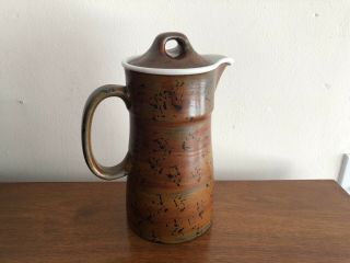 Stig Lindberg Gustavsberg Coq Sweden Ceramic Stoneware Tea Coffee Pitcher 1290