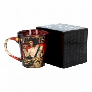 Elvis Presley The King Coffee Tea Mug - Boxed Nemesis Now