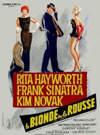 Pal Joey Movie Poster Frank Sinatra Rare Hot Vintage 1