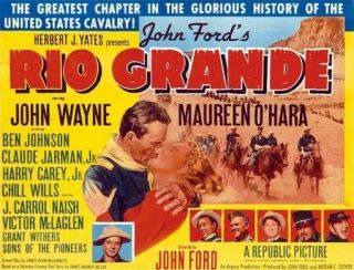 Rio Grande Movie Poster John Wayne - John Ford 2