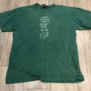 Vintage 90s U2 Pop Mart Tour 1997 Green Shirt Single Stitch Made In Usa